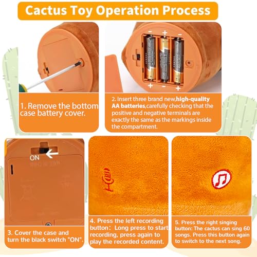 Talking Cactus Toy G9169