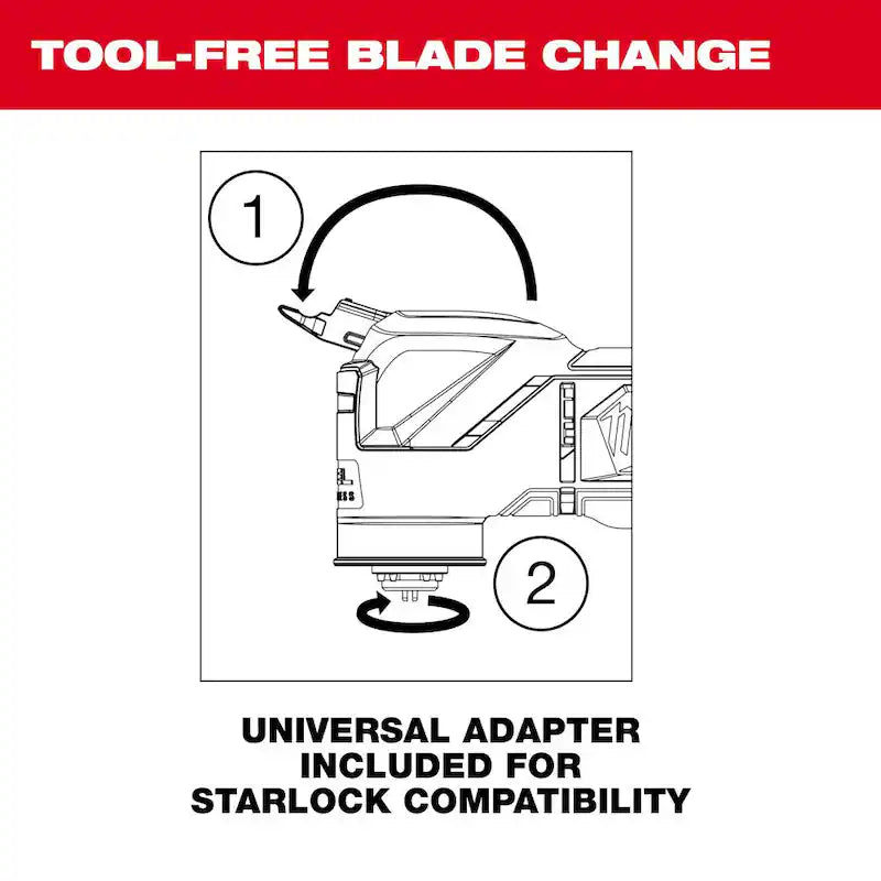 12V Cordless Oscillating Multi-Tool with 2.5 Ah Battery Pack Z495