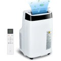 Portable Air Conditioners Fan, 10,000 BTU, with Dehumidifier, Remote Control & Window Kit Q86248
