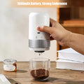 Portable Electric Burr Coffee Grinder 13W 200ml USB Rechargeable Adjustable Cordless L248