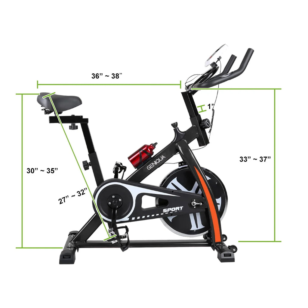 Black Indoor Exercise Bike F53190