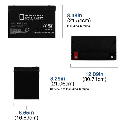 12V 100Ah SLA Battery K52089