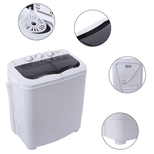 14.3 lbs Twin Tub Washer and Dryer X3103